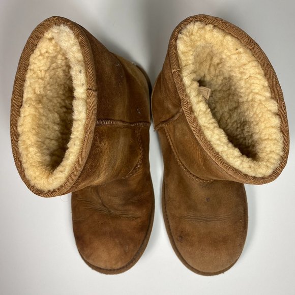 Ugg Youth Boots Classic II 1017703K Chesnut Sz 6 - Picture 10 of 16